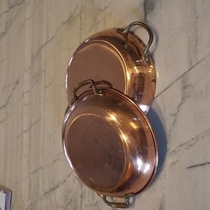 Copper pans